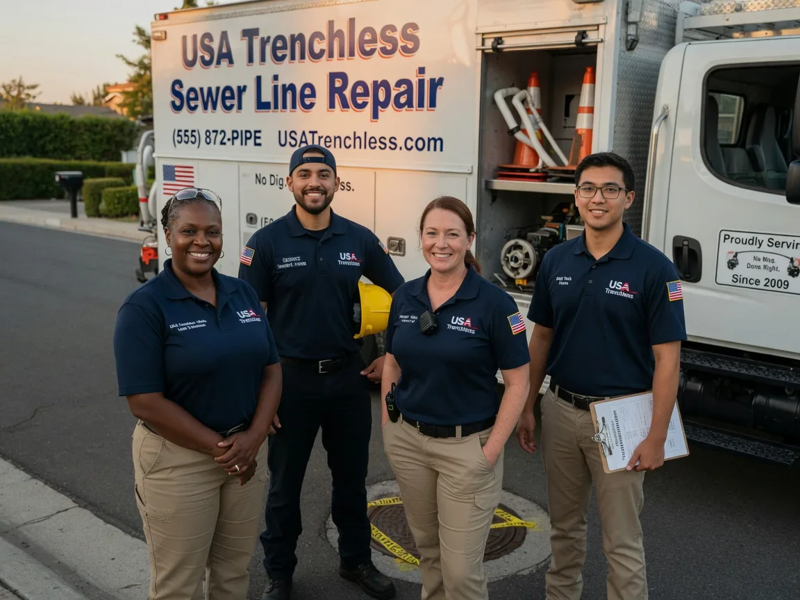 Sewer Line Repair company in Cunningham, TX